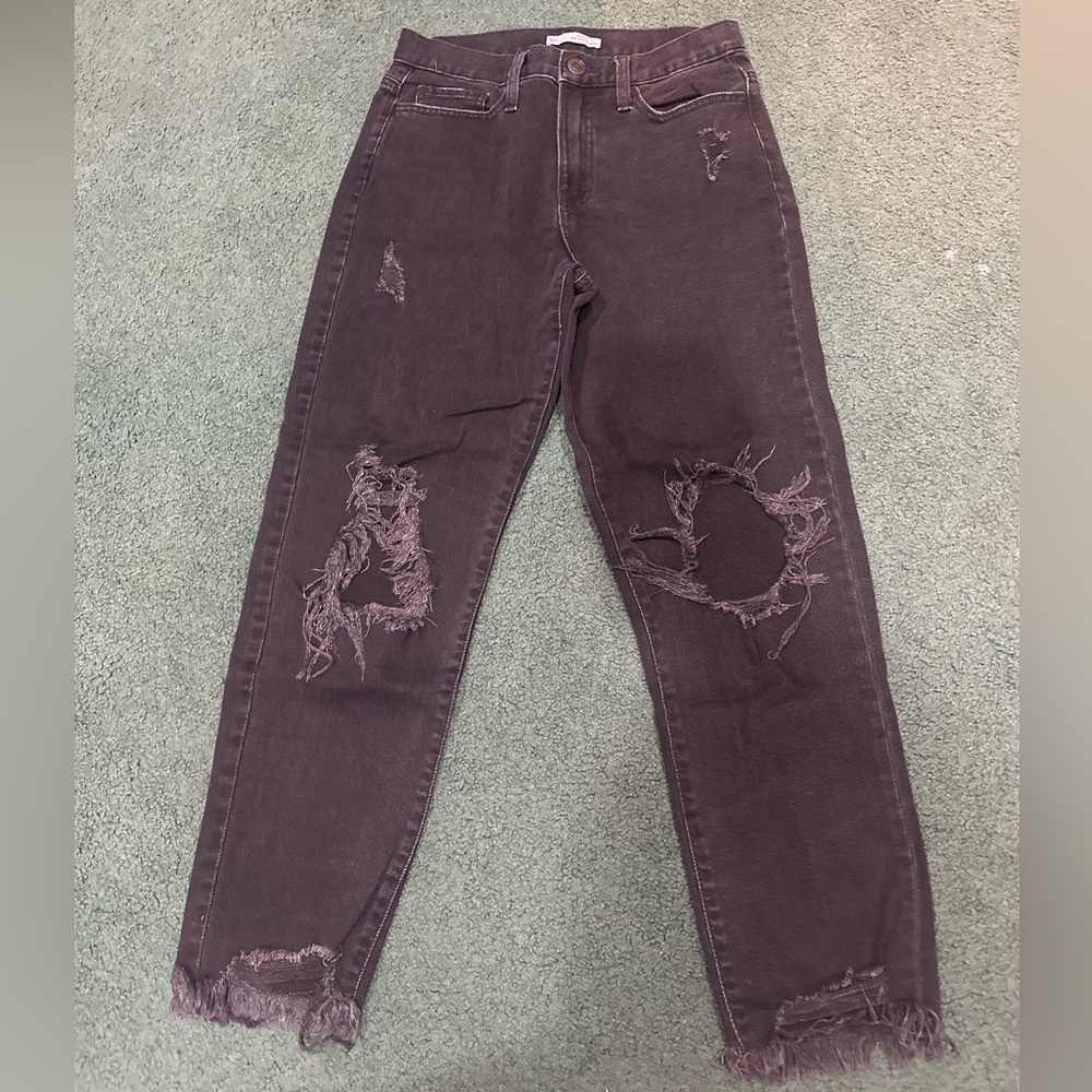 Kohls Black Jeans size 5/27W